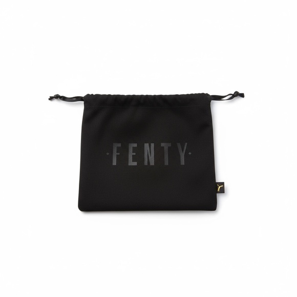 Puma Handbags - new Fenty Puma ✰ Drawstring Black Velvet Logo Dustbag + Box ✰ Rihanna RiRi